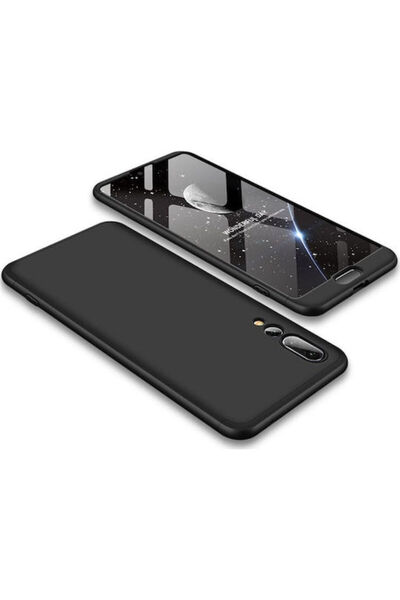 OEM 360 Ολόσωμη Πλαστική Μαύρη Θήκη (Huawei P20 Pro)