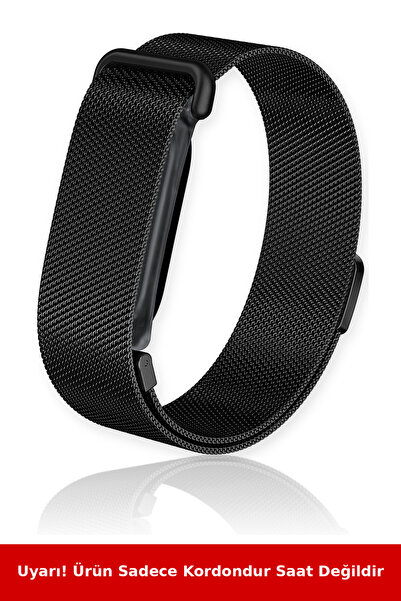 Nezih Case Google Fitbit Air ile Uyumlu Milanes Mıknatıslı Hasır Metal Kordon