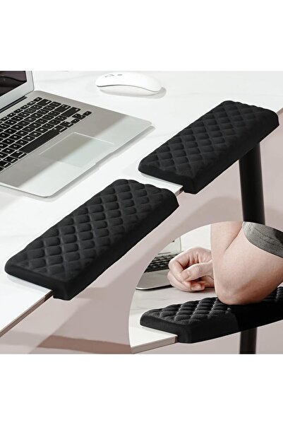 GENERAL MEKASS L-Shaped Desk Elbow Pad for Desk, Memory Foam Elbow Support Pa...