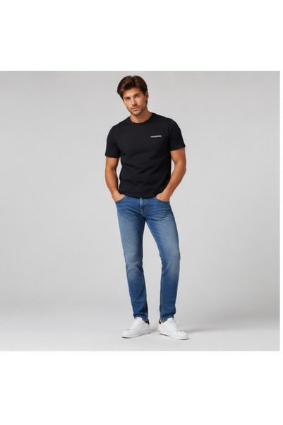 Jack & Jones Blugi bărbați Glenn Original slim fit Denim albastru W 34/L 30 (...