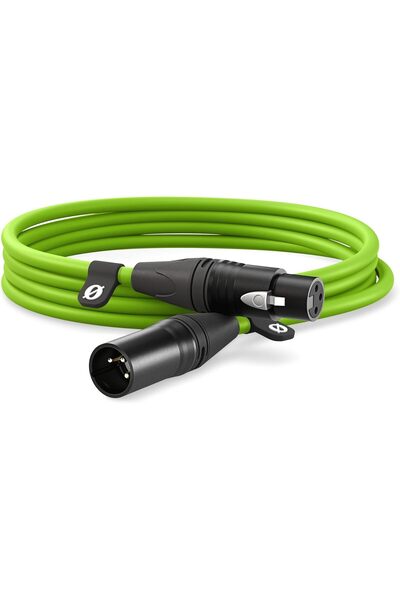 Tivoa Xlr-3 Premium Xlr Kablox, Xlr3v, 3mt, Yeşil