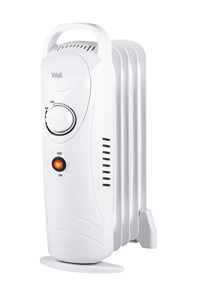 Well Radiator electric portabil cu ulei, 5 elemente, 650 W