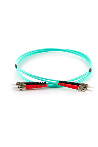 OEM Cablu patch ST-ST Duplex Multimod OM3 LSZH 0,5M