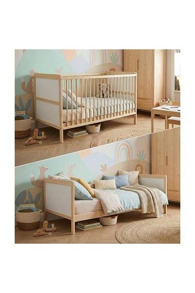 Baby Plus Montessori Dönüşebilen Beşik-Karyola 70x140 cm