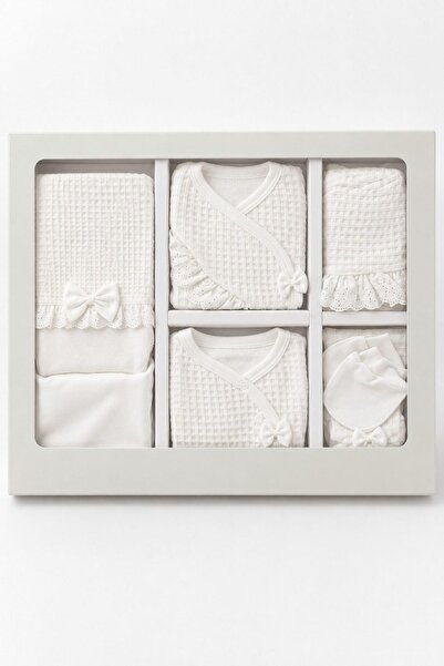 Pina Kids Baby Girl Scalloped Newborn Hospital Release 10-Piece Bodysuit Set ...
