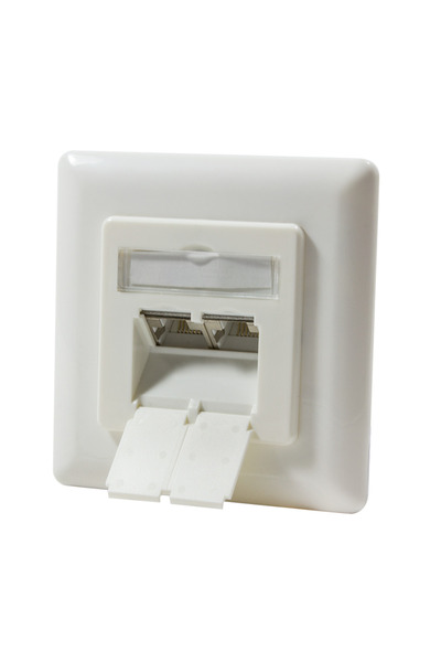 LogiLink PRIZA RJ-45 aplicabila cu 2 iesiri pt. cablu FTP, Cat6A,RJ-45 (M) x ...