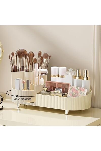 GENERAL Artcochan 360°Rotating Makeup Organizer for Vanity - Countertop Cosme...