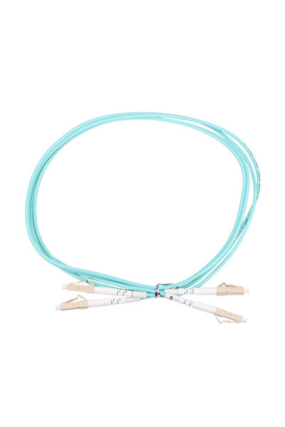 OEM Cablu patch LC/UPC-LC/UPC MM OM3 duplex 3.0mm 0.5M