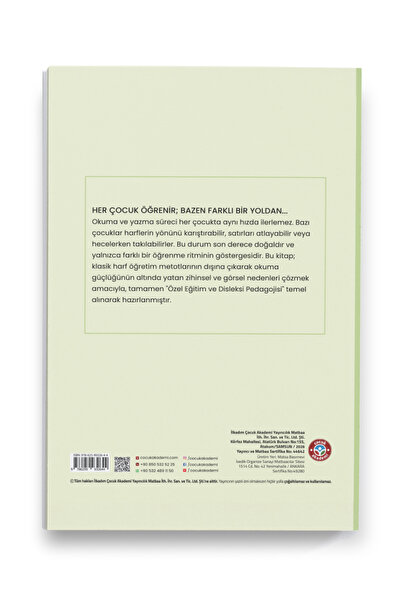 Çocuk Akademi İlk Okuma İyileştirme Kitabı