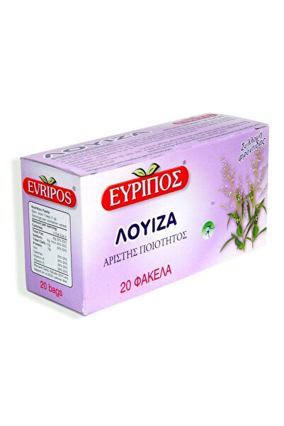 EURIPOS Τσάι Λουίζα 20 φακελάκια Προϊόν εξαιρετικής ποιότητας