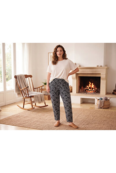 chiara grazia Suede King Size Pajama Bottoms