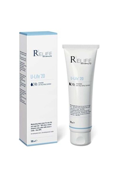 Relife U-Life 20 Hydrating Body Cream – 20% Urea for Dry, Rough & Scaly Skin ...