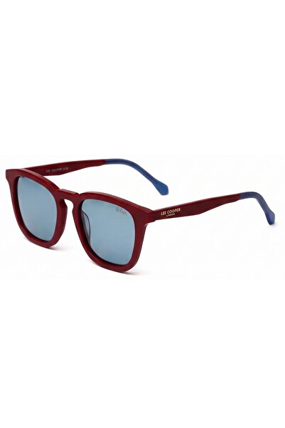 Lee Cooper Men Nylon Sunglasses Red Mirror Lens - LCM10823C2
