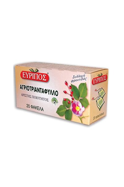 EURIPOS Τσάι Άγριας Τριανταφυλλιάς 20 Φακελάκια Τονωτικό Προϊόν Εξαιρετικής Π...