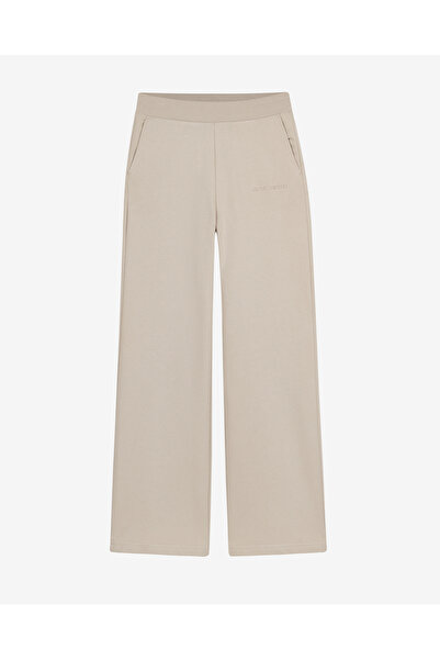 SKECHERS W Essential Wide Leg Sweatpant Kadın Gri Eşofman Altı S2610152-1457