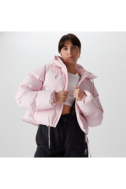Rains Alta Puffer Vest W3T2 Unisex Pembe Mont