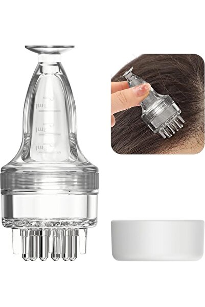 GENERAL Miseen Scalp Applicator Comb Portable Hair Oil Applicator Bottle Hair...