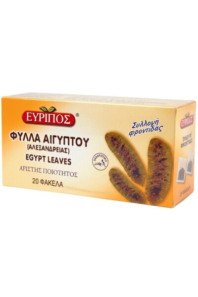 EURIPOS Αίγυπτος Αλεξάνδρεια Τσάι Φύλλων 20 Φακελάκια Χαλαρωτικό