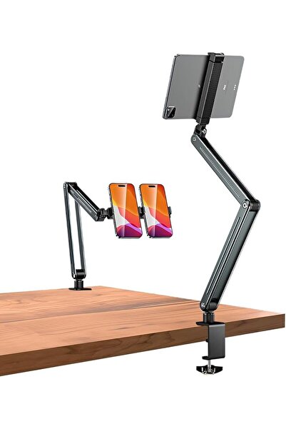HOMODOSKEY Tablet Stand,Phone Stand,Aluminum Alloy Tablet Holder,Matte Metal,...