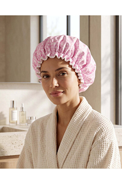 REDTAG Pink Shower Cap