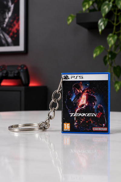 NEORA Tekken 8 Ps5 Miniature Game Box Keychain