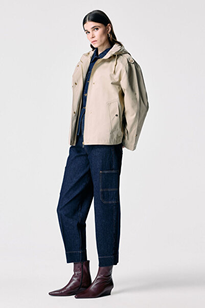 adL Lacivert Kargo Cepli Denim Pantolon