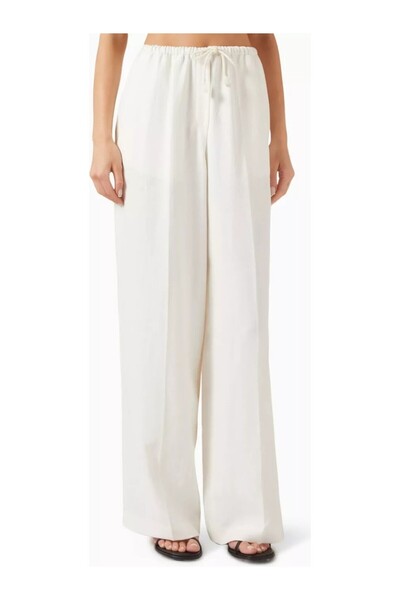12storeez Linen Blend Suit Pants, Straight Leg and Breathable Summer Trousers...