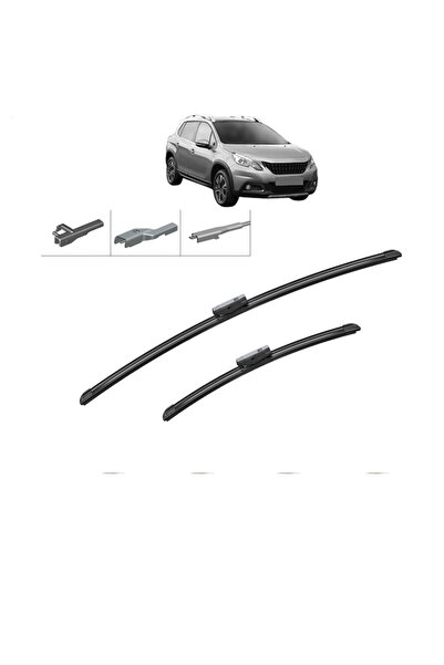 Bosch Σετ 2 τεμαχίων Υαλοκαθαριστήρες για PEUGEOT 2008 I Van (CU) 2018-2019, ...