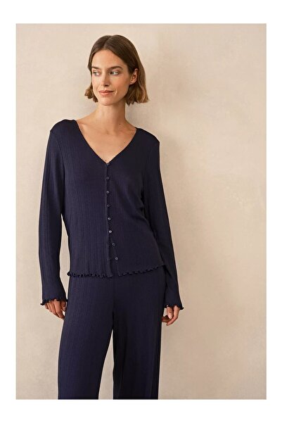 THE WHITE COMPANY Pointelle Women's Pajama Top