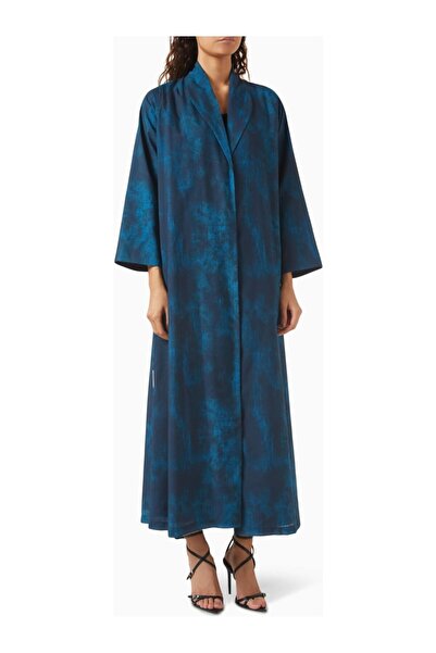 Hessa Falasi Modern Design Printed Cotton Abaya a Ideal Choice for Relaxed El...
