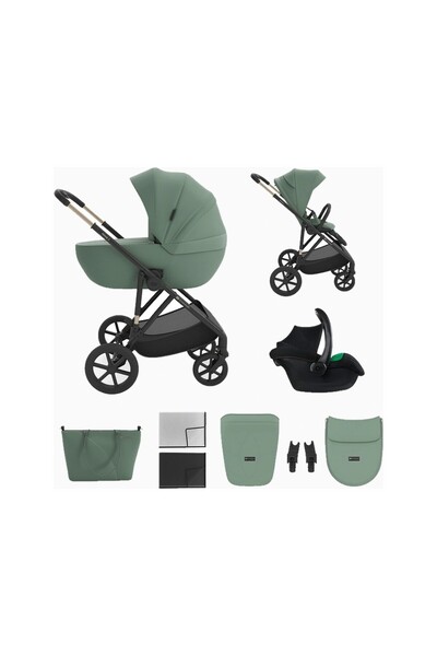 Kinderkraft PRIME 3 3in1 Bebek Arabası Çok Fonksiyonlu
