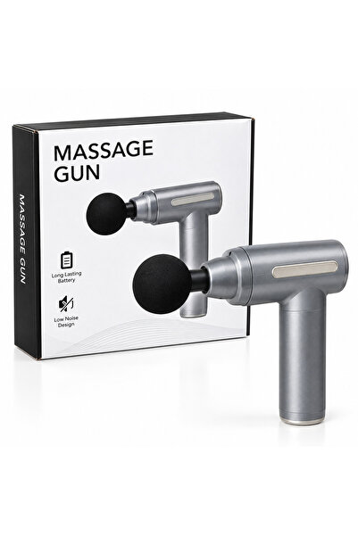 Generic Brand Electric Massage Gun, 4 Interchangeable Heads, USB Charging, Ad...