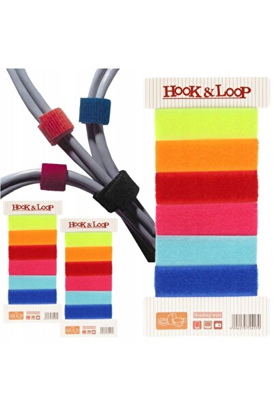 WOBELL Organizator Cabluri din Velcro, Benzi Reutilizabile Pentru Prindere și...