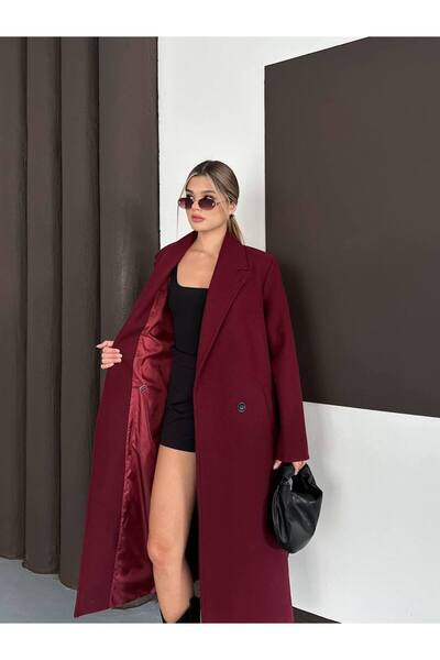 buqre's moda معطف نسائي مبطن بحزام من New Season ذو جودة عالية وقصة مريحة
