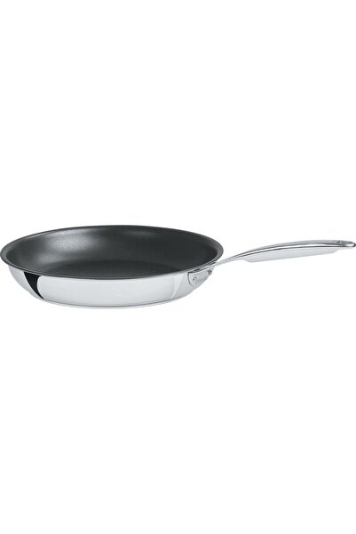crıstel Non-Stick Stainless Steel Frying Pan - 5-Layer Structure, Even Heat D...
