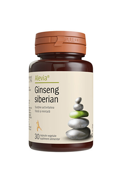 Alevia Τζίνσενγκ Σιβηρίας 250mg 1x30 κάψουλες