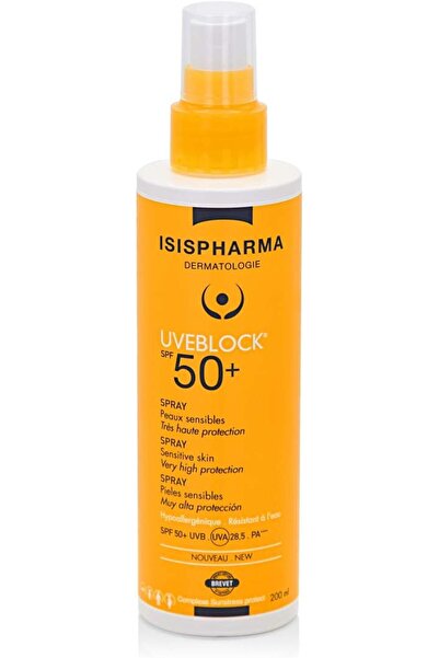 ISISPHARMA UVEBLOCK SPF 50+ VERY HIGH PROTECTION Spray 200ml