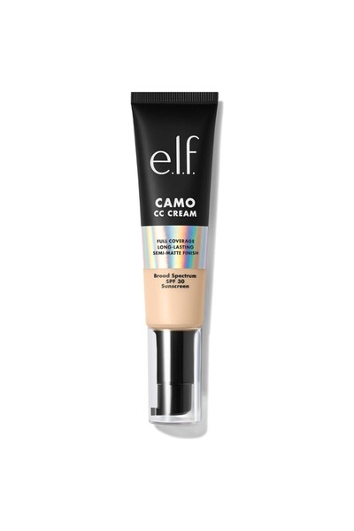 ELF E.L.F. Camo Cc Cream Spf30 Medium and Full Coverage Color Correcting, Moi...