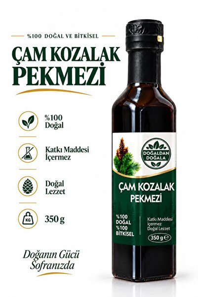 Doğaldan Doğala Çam Kozalağı Pekmezi 700 Gr – Doğal, Katkısız Hakiki Kozalak ...