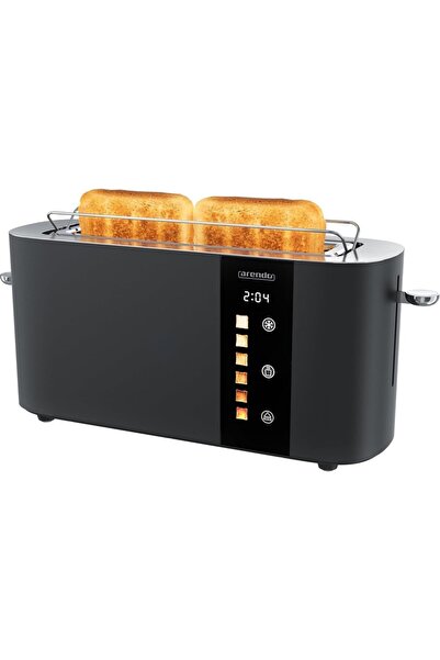 Arendo 2 Slice Stainless Steel Toaster Touchscreen Double Wall Luxury Design