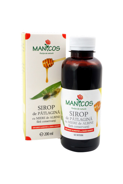 Manicos Sirop patlagina în miere 200ml