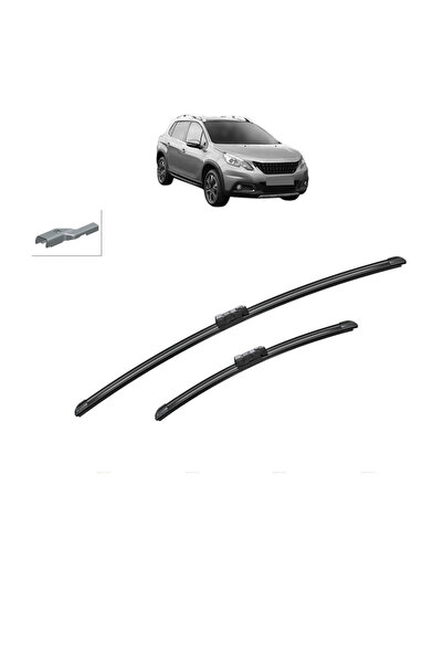 Bosch Σετ 2 υαλοκαθαριστήρων PEUGEOT 2008 I Van (CU) 2018-2019, για παρμπρίζ,...