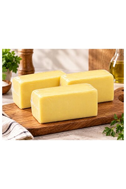 Kars Blok Kaşar Peyniri Tam Yağlı 3 x 1 kg Kars Üretimi