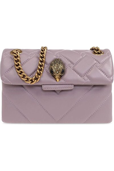 Kurt Geiger Mini Kensington Leather Shoulder Bag 20X14X6 cm Stylish and Compa...