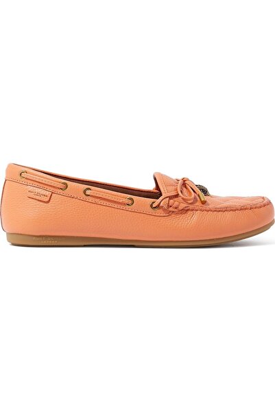 Kurt Geiger Eagle Loafer Slippers - Dark Orange