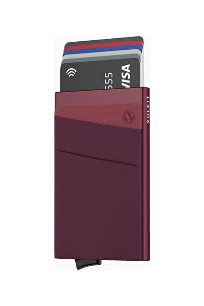 VULKIT Rfid Protected Aluminum Men's Card Holder Wallet
