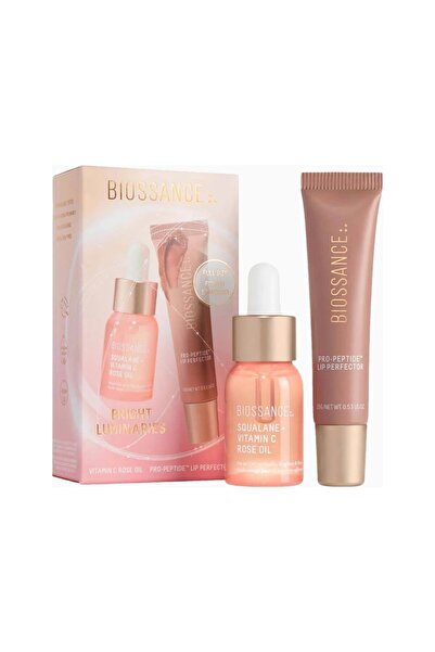 BIOSSANCE Bright Luminaries Lip and Skin Care Set