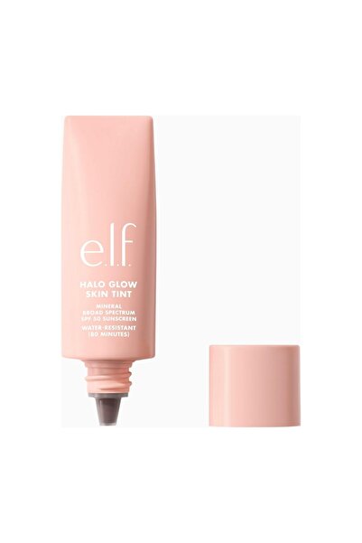 ELF E.L.F Halo Glow Skin Tint Spf 50, Natural Glow, Vegan and Spf 50 Protection