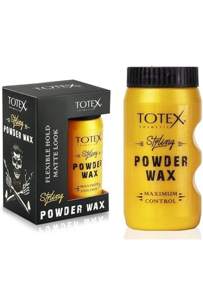 TOTEX بودرة تصفيف الشعر - بودرة تكثيف وزيادة الحجم مع تثبيت مرن ومظهر غير لامع