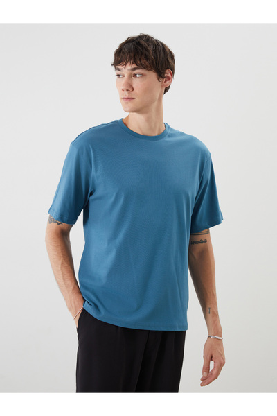 LC Waikiki Tricou bărbătesc din jerseu cu guler rotund